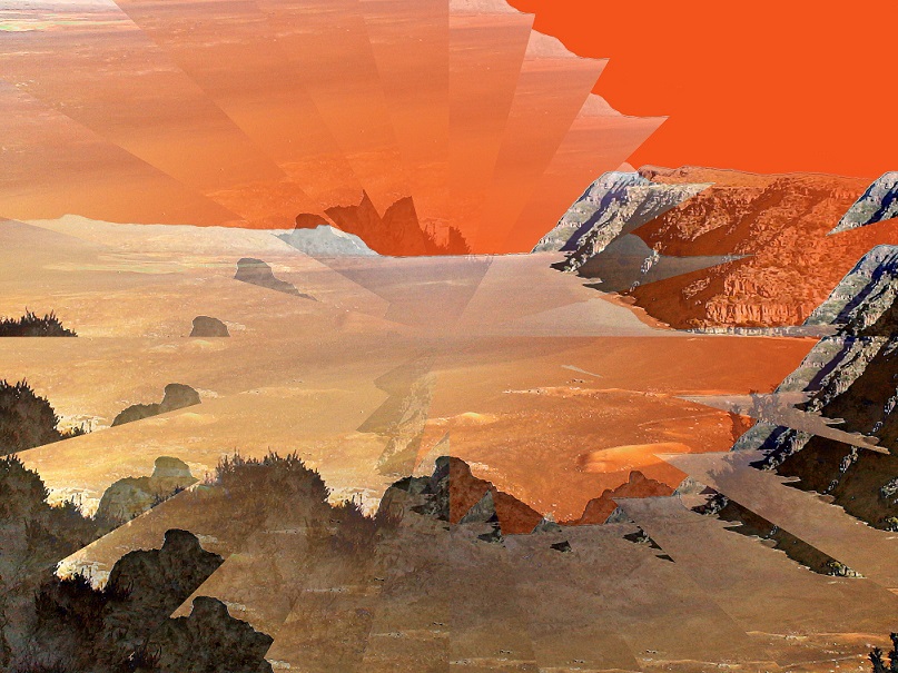 LE VOLCAN OU LA FUSION DES IMAGES (2014)